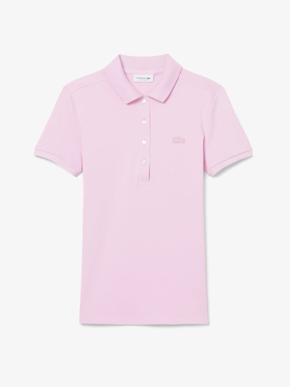 Lacoste Women's L.12.D Slim Fit Stretch Mini Piqué Polo - Picture 2 of 11